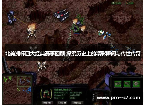 北美洲杯四大经典赛事回顾 探索历史上的精彩瞬间与传世传奇 北美洲杯四大经典赛事回顾 探索历史上的精彩瞬间与传世传奇