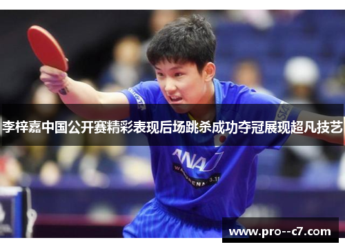 李梓嘉中国公开赛精彩表现后场跳杀成功夺冠展现超凡技艺