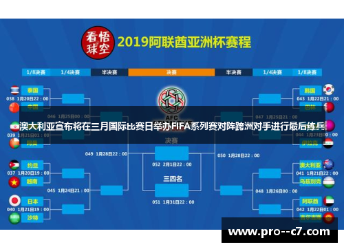 澳大利亚宣布将在三月国际比赛日举办FIFA系列赛对阵跨洲对手进行最后练兵 澳大利亚宣布将在三月国际比赛日举办FIFA系列赛对阵跨洲对手进行最后练兵